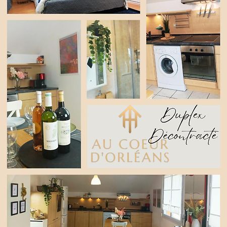 Appartamento Le Duplex Decontracte Fleury-les-Aubrais Esterno foto
